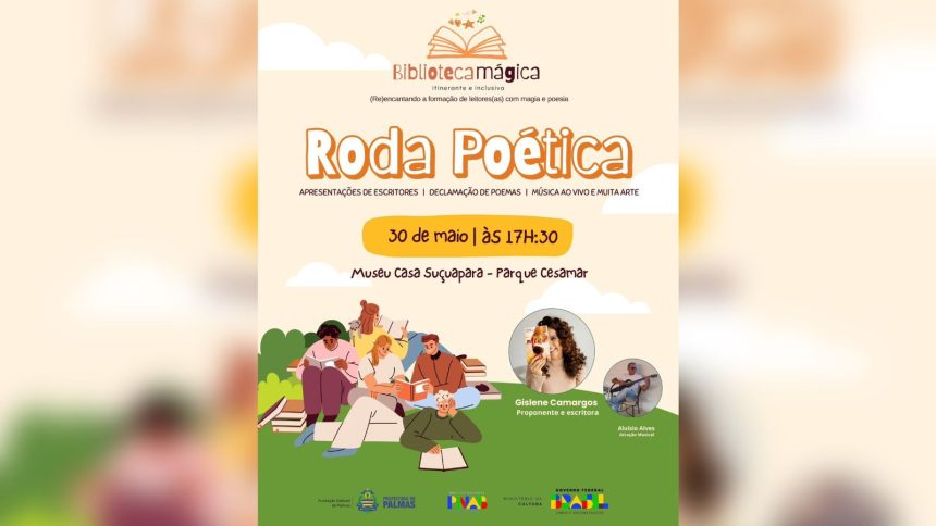 Palmas recebe estreia da Biblioteca Mágica Itinerante Inclusiva com programação gratuita