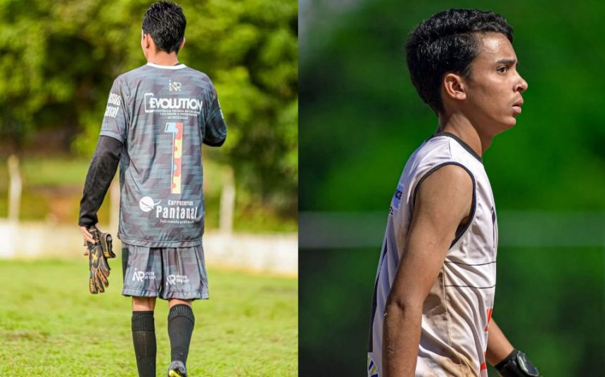 Gabriel Campos, goleiro de 19 anos de Palmas, sonha com vaga no futebol profissional e relata sua trajetória