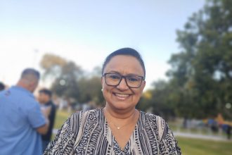 Vereadora Iolanda Castro marca presença na inauguração da praça da Arso 41, em Palmas