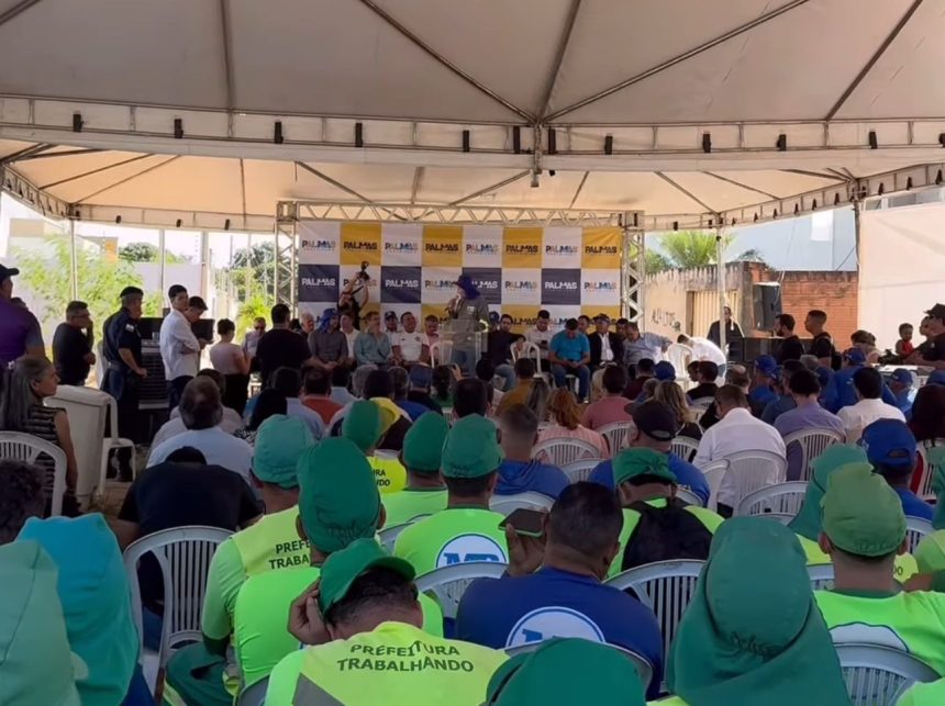 Vereador Carlos Amastha participa do início da operação “Palmas Bem Cuidada” e destaca importância dos investimentos em infraestrutura
