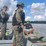 PM Ambiental detém homem com espingarda e redes irregulares em operação no norte do Tocantins