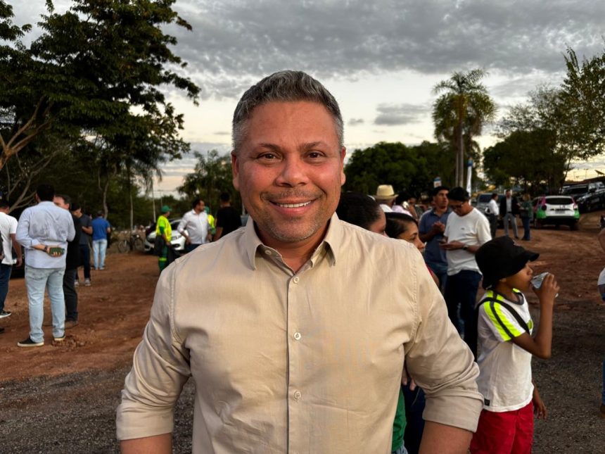 Vereador Alex Mascarenhas participa do início das obras do Parque dos Pioneiros, em Palmas