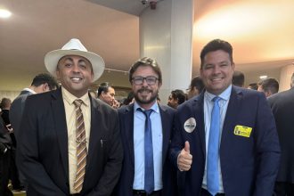 Vereador Walter Viana participa em Brasília do lançamento da federação entre PRD e Solidariedade