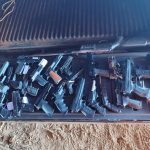 Tribunal de Justiça do Tocantins incinera simulacros de armas usados como prova em processos criminais.