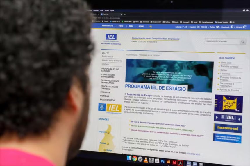 IEL Tocantins abre 57 vagas de estágio para estudantes de nível médio, técnico e superior em 15 municípios