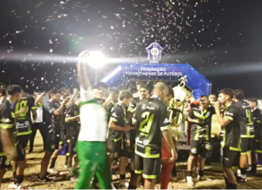 Após 14 anos, Tocantinópolis conquista o Estadual Sub-20 e garante vaga na Copinha