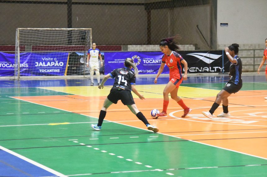 Com apoio do Governo, Furacão/Polivalente representa o Tocantins na Copa do Brasil de Futsal Feminino