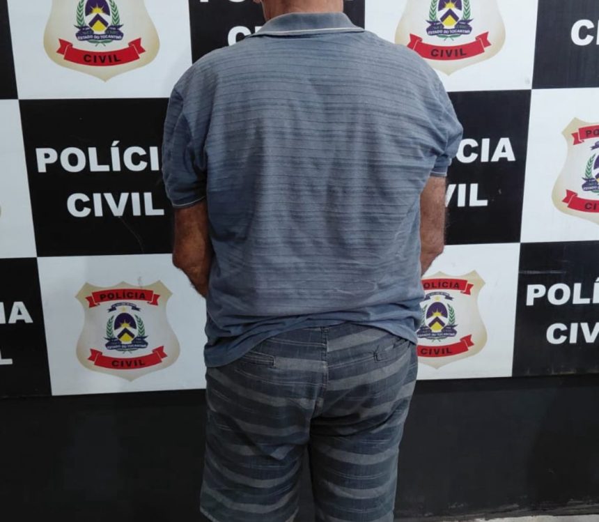 Polícia Civil prende homem de 64 anos em Luzimangues por estupro de vulnerável contra crianças da própria família