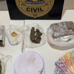 Casal é preso com cocaína, maconha e crack durante operação policial em Tocantinópolis; veja detalhes