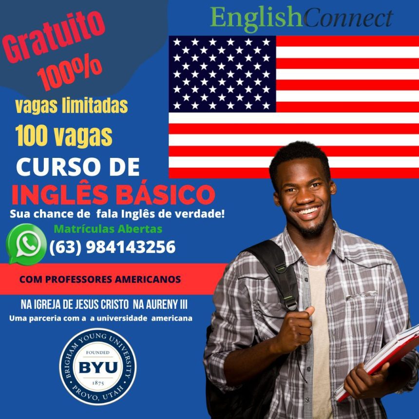 Igreja no Aureny III oferece aulas de inglês com foco em conversação e material gratuito; saiba como se inscrever
