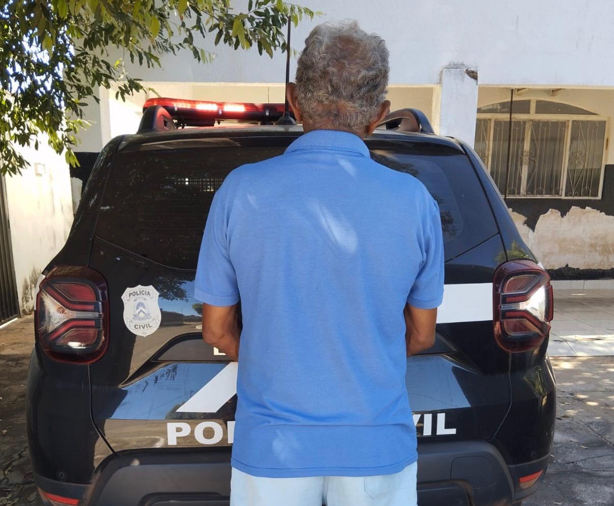 Condenado por abusar de criança é preso em Cristalândia após mais de um ano foragido da Justiça