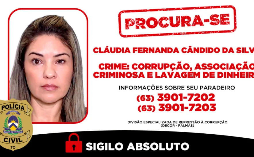 Investigada apontada como uma das principais operadoras do suposto esquema das UPAs de Palmas está foragida; entenda o que diz a Polícia Civil