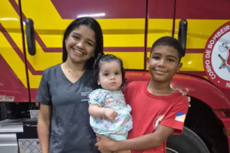 Adolescente de 13 anos salva sobrinha engasgada após aplicar técnica aprendida em curso de Bombeiro Mirim em Guaraí 19 Adolescente de 13 anos salva sobrinha engasgada após aplicar técnica aprendida em curso de Bombeiro Mirim em Guaraí