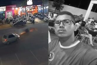 TRÁGICO: Jovem de 21 anos morre após colisão entre moto e carro na principal avenida do Taquari, na região sul de Palmas