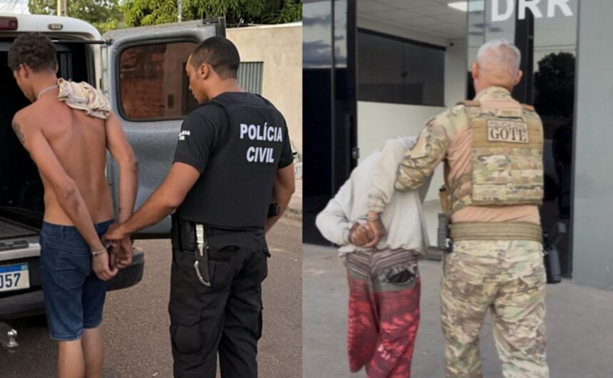 Suspeitos de facção que invadiram casas para impor domínio criminoso na região sul de Palmas são presos pela Polícia Civil na Operação Dominatus 1 Suspeitos de facção que invadiram casas para impor domínio criminoso na região sul de Palmas são presos pela Polícia Civil na Operação Dominatus
