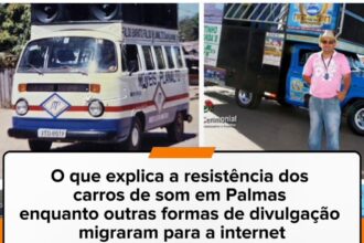 O que explica a resistência dos carros de som em Palmas enquanto outras formas de divulgação migraram para a internet