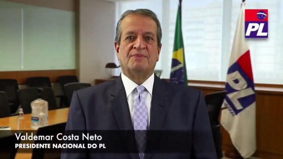 Em vídeo, Valdemar Costa Neto convida Bolsonaro para se filiar no PL