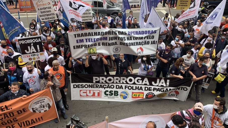 Centrais sindicais organizam manifestação a favor da desoneração da folha