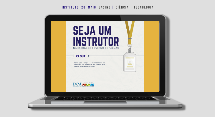 Prazo das inscrições para instrutoria no Instituto 20 de Maio termina nesta sexta, 29