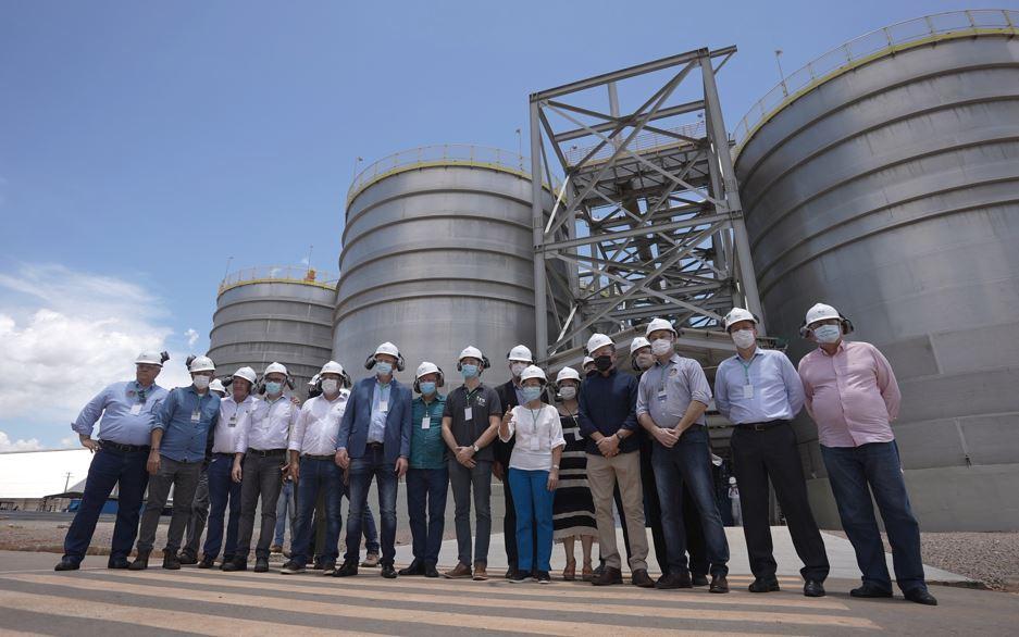 Usina de etanol de milho é inaugurada oficialmente em Sorriso-MT