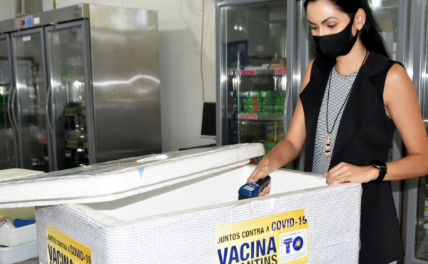 Novas remessas de vacinas da Pfizer devem chegar ao Tocantins nesta quarta-feira, 3