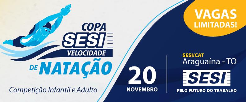 SESI inscreve atletas para 4ª Copa de Natação em Araguaína