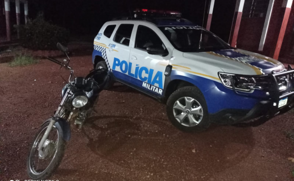 Polícia Militar recuperou veículo com restrição de Furto em Cristalândia