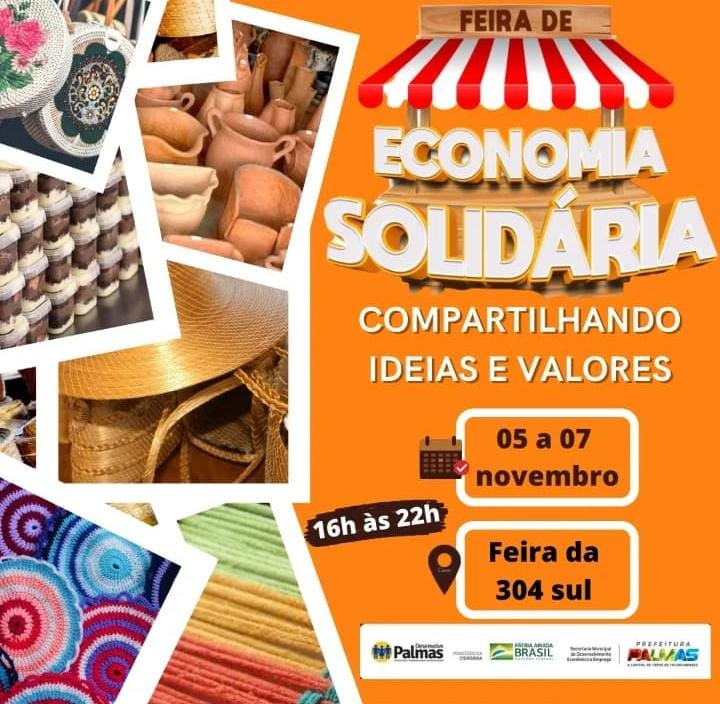 Prefeitura de Palmas realiza Feira da Economia Solidária