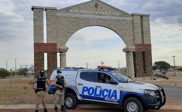 Homem é preso por invadir casa de ex-namorada e levar a filha dos dois sem autorização, em Porto Nacional